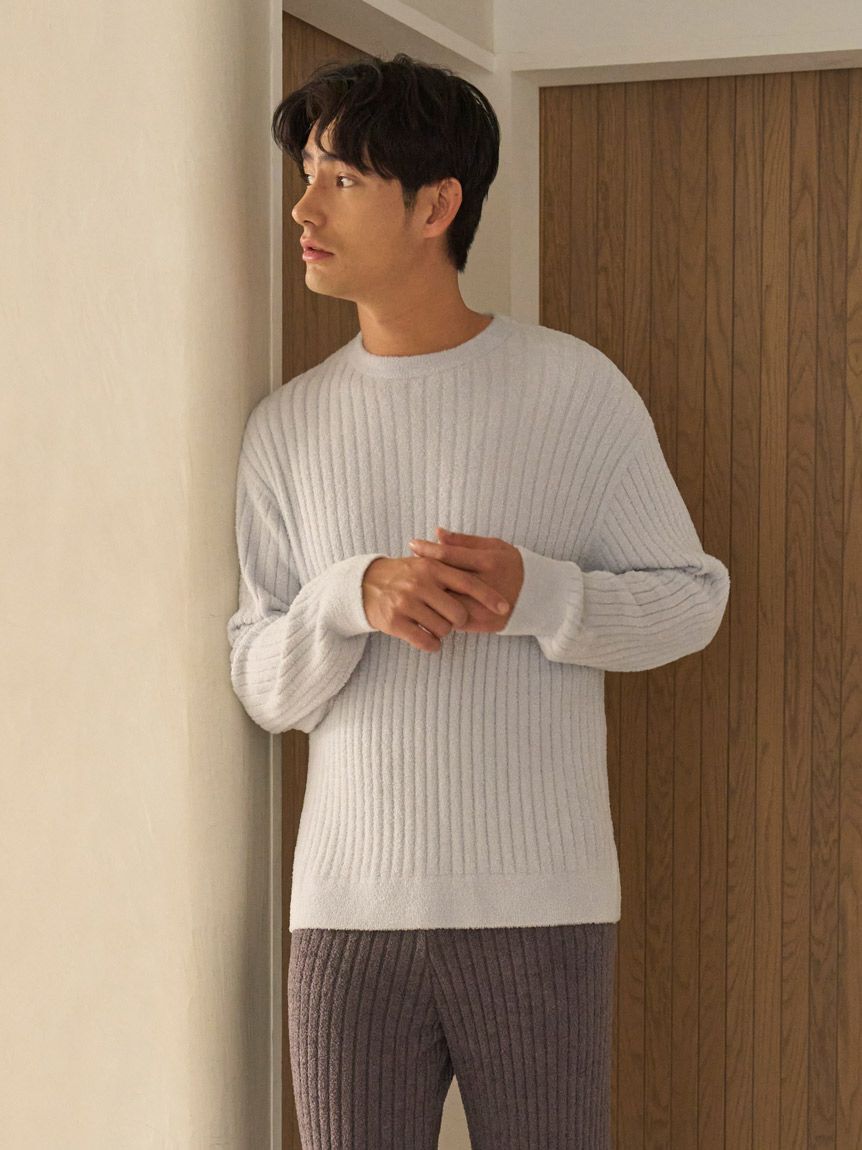 GELATO PIQUE HOMME「【HOMME】調温スムーズィープルオーバー」|プルオーバー|BLU