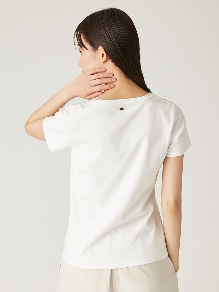 FRAY I.D「ラウンドネックTシャツ」|Tシャツ・カットソー|