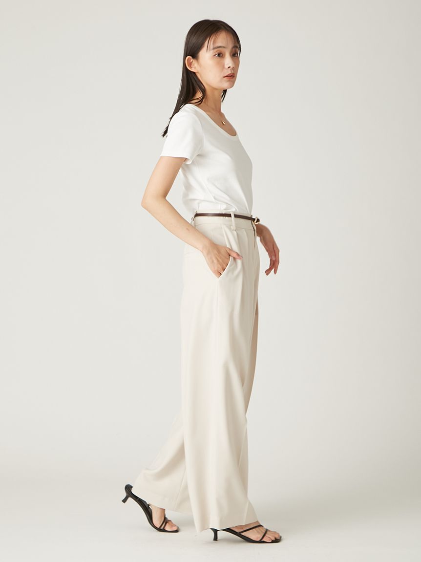 FRAY I.D「ラウンドネックTシャツ」|Tシャツ・カットソー|