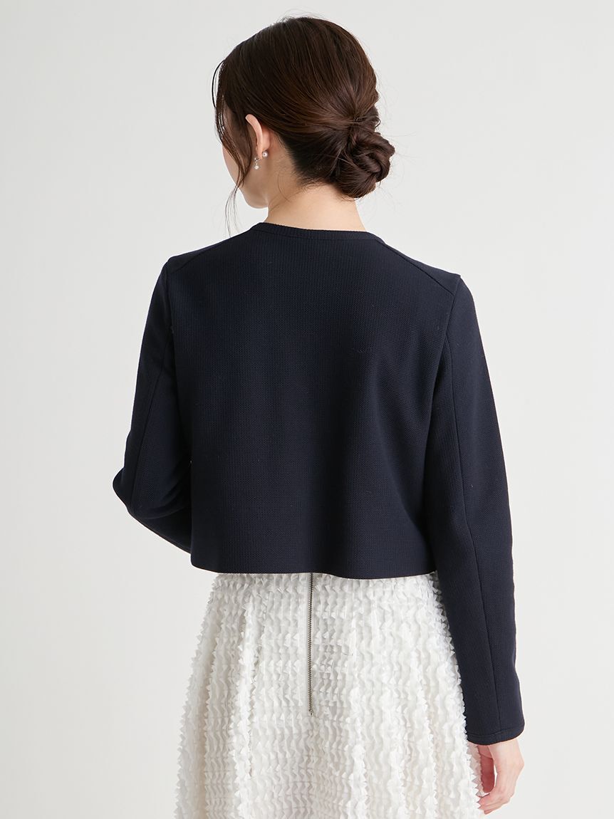 CELFORD「【洗える】リボンデザインジャケット」|テーラードジャケット|