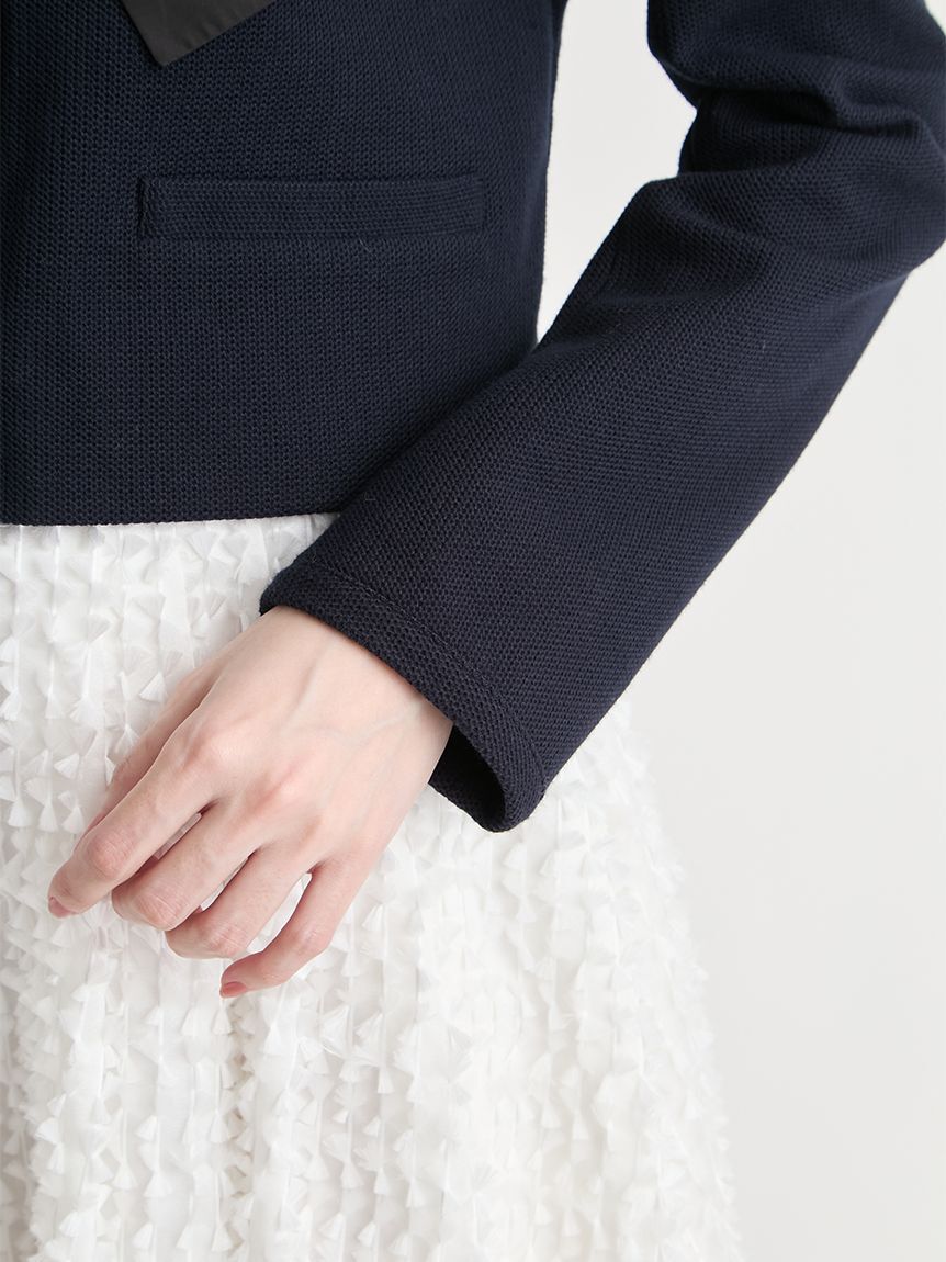 CELFORD「【洗える】リボンデザインジャケット」|テーラードジャケット|