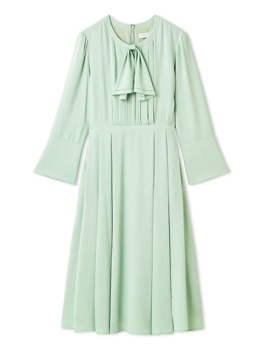 CELFORD「ピコ刺繍ボウタイワンピース」|ワンピース|