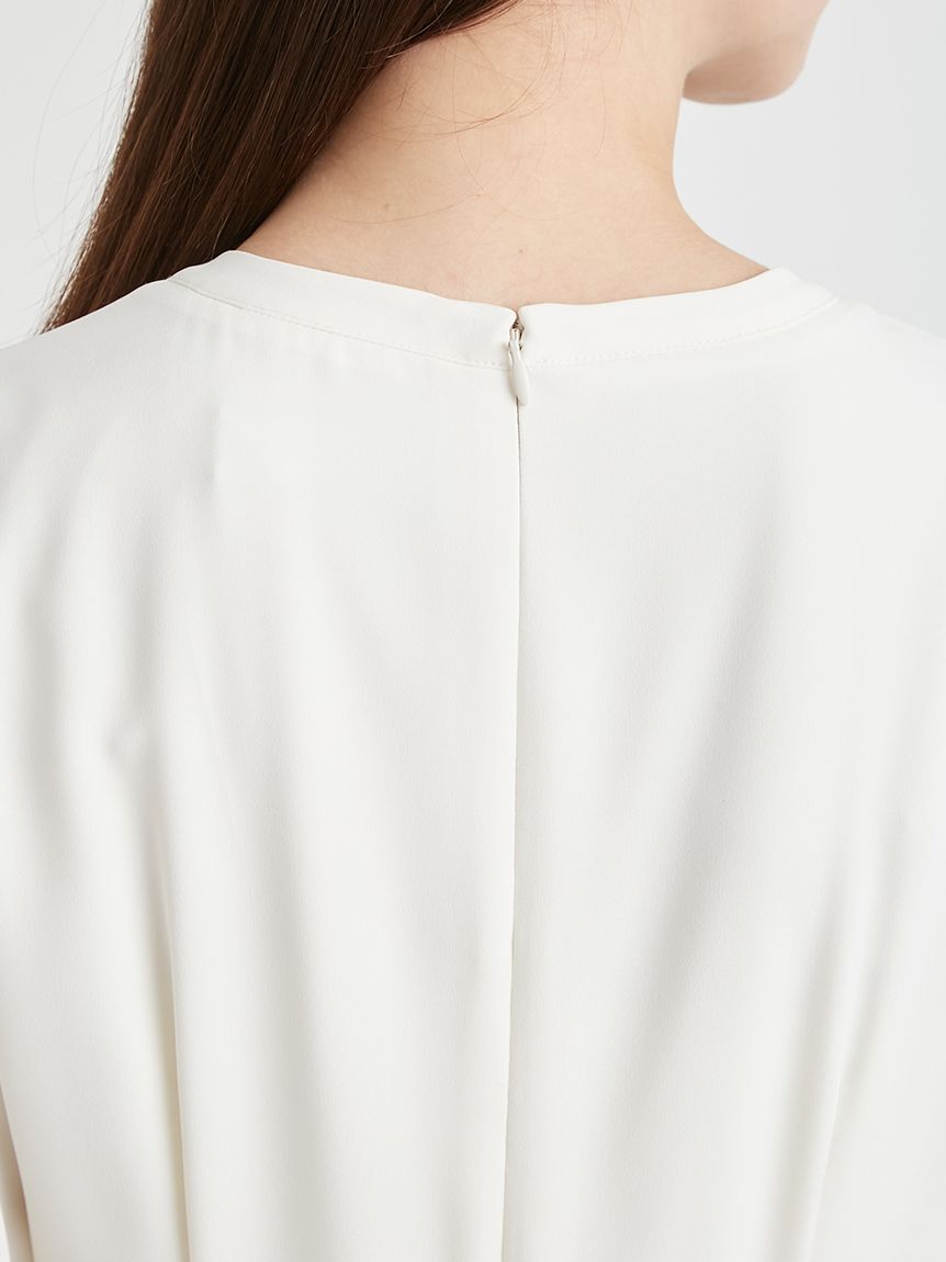 CELFORD「ピコ刺繍ボウタイワンピース」|ワンピース|