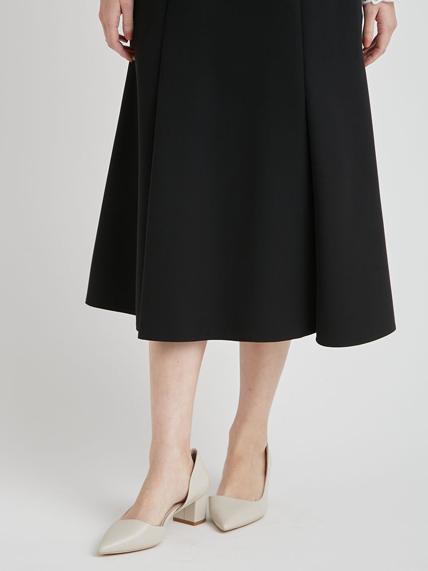 CELFORD「【洗える】刺繍レース付きマーメイドワンピース」|ワンピース|