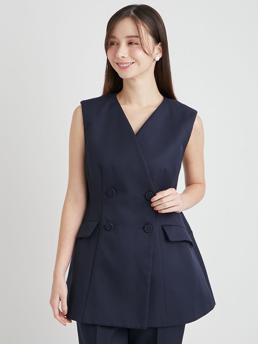 CELFORD「【洗える】ペプラムセットアップ」|ワンピース|