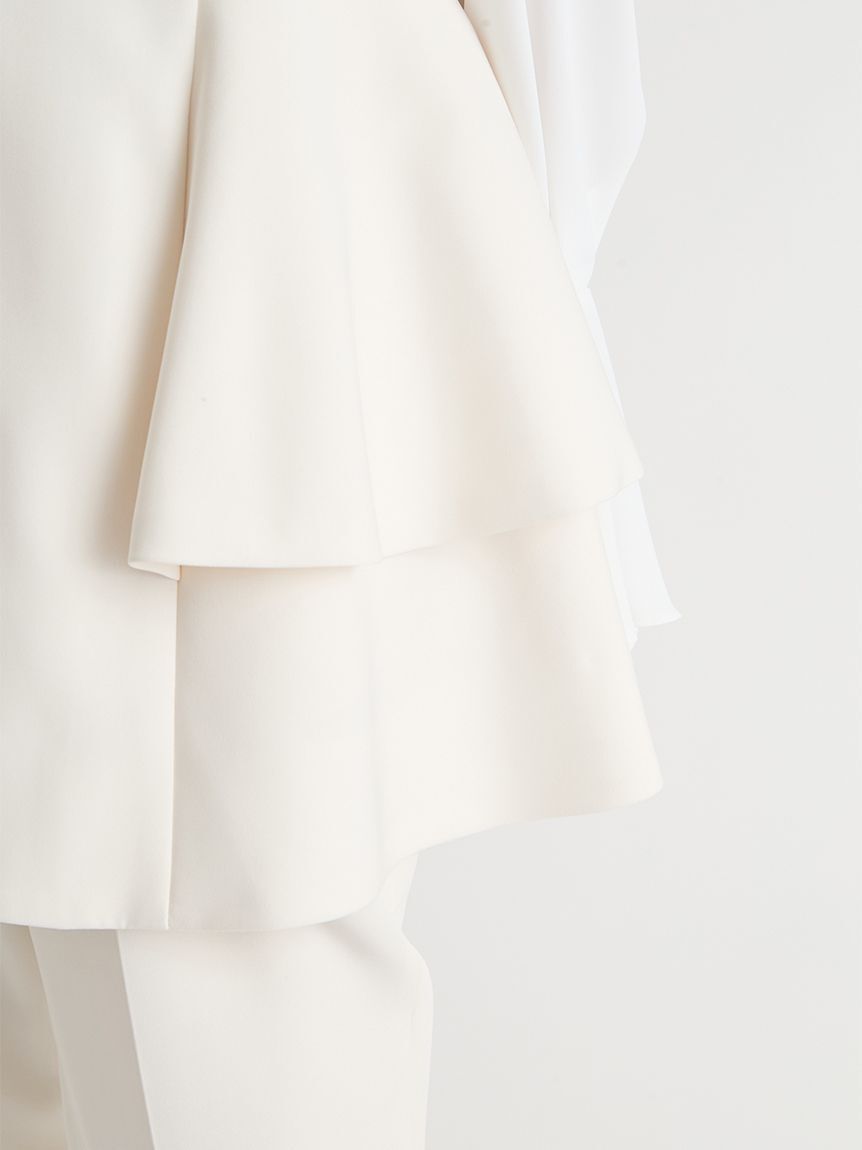 CELFORD「【洗える】ペプラムパールジレ」|ダウンベスト・ベスト|