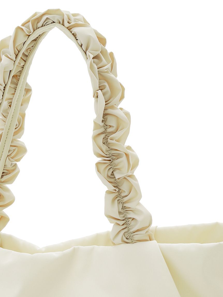 CELFORD「【プリュム】フリルラメ刺繍トートバッグ（wide）」|トートバッグ|