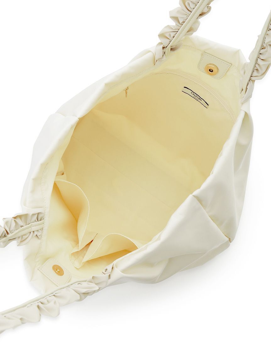 CELFORD「【プリュム】フリルラメ刺繍トートバッグ（wide）」|トートバッグ|