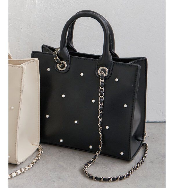 VENCE share style「パール2WAYトートバッグ」|その他|