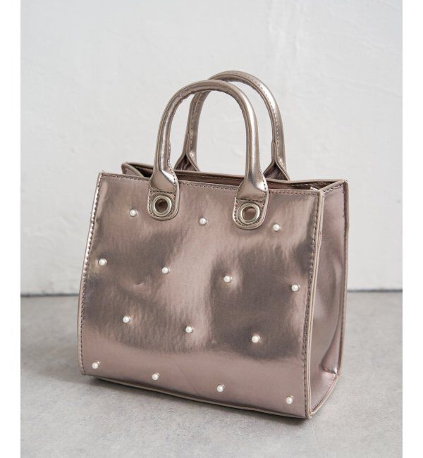 VENCE share style「パール2WAYトートバッグ」|その他|