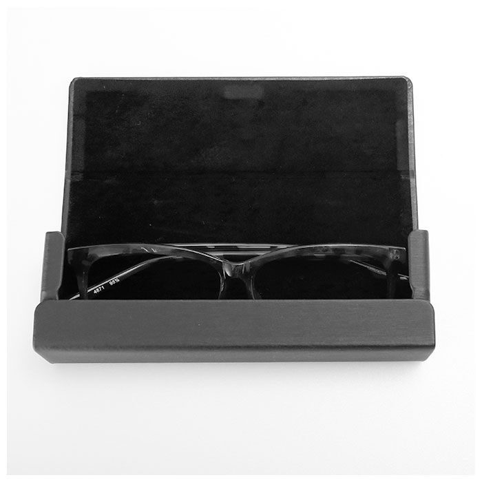 BACKYARD FAMILY「メガネケース おしゃれ ハード 通販 大人 メタルハード マグネット 眼鏡ケース スクエア 四角」|その他|