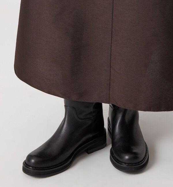 ODETTE E ODILE「ダブルウェルトプレーン ハーフ ショートブーツ40」|ショートブーツ|