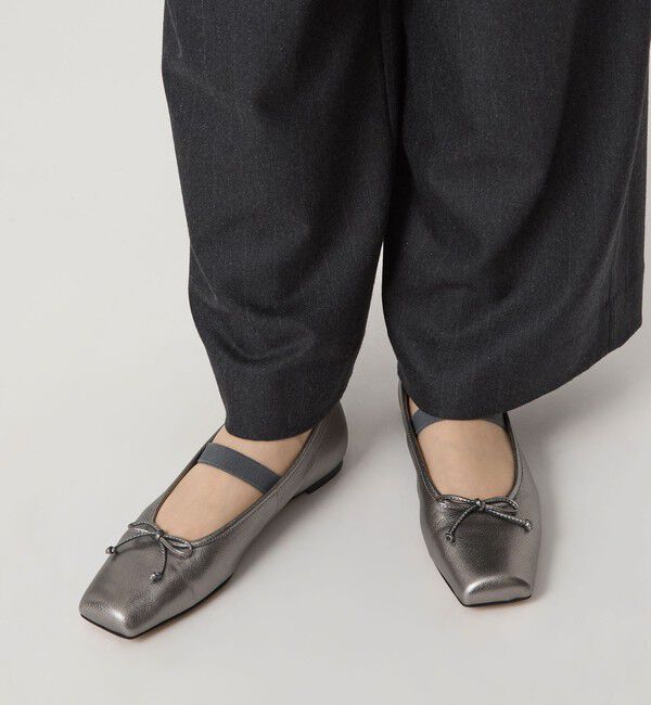 ODETTE E ODILE「ベルトバレエ フラット10&darr;&uarr;」|バレエシューズ|