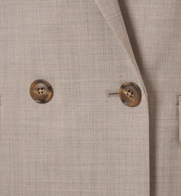 UNITED ARROWS green label relaxing「カチリラ ダブル ジャケット -ウォッシャブル・ストレッチ-」|テーラードジャケット|