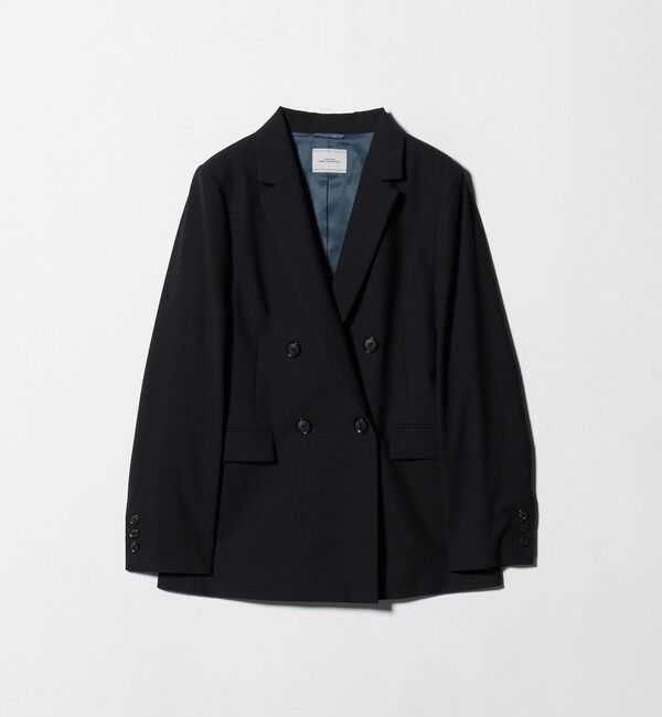 UNITED ARROWS green label relaxing「カチリラ ダブル ジャケット -ウォッシャブル・ストレッチ-」|テーラードジャケット|