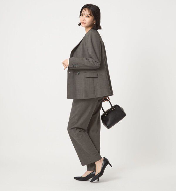 UNITED ARROWS green label relaxing「カチリラ ダブル ジャケット -ウォッシャブル・ストレッチ-」|テーラードジャケット|