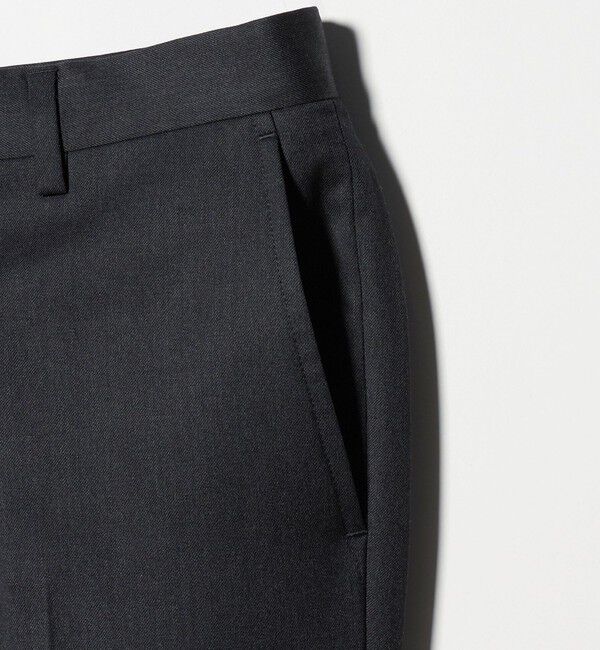 UNITED ARROWS green label relaxing「REDA サージ スリム ノープリーツ スーツパンツ」|スラックス|
