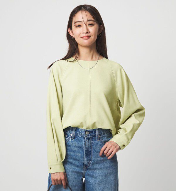 UNITED ARROWS green label relaxing「［size SHORTあり］フルリー フォルム プルオーバー ブラウス」|シャツ・ブラウス|