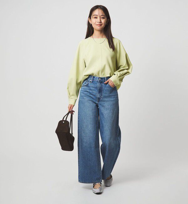 UNITED ARROWS green label relaxing「［size SHORTあり］フルリー フォルム プルオーバー ブラウス」|シャツ・ブラウス|