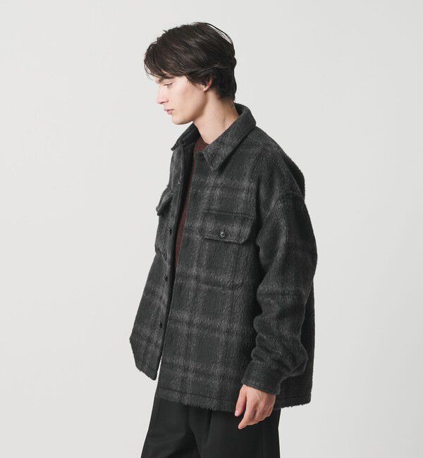MONKEY TIME「オンブレチェック フリースメルトン CPOジャケット」|その他|