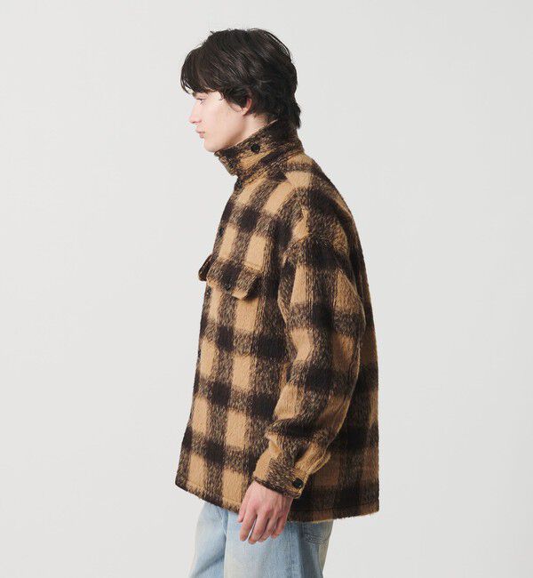 MONKEY TIME「オンブレチェック フリースメルトン CPOジャケット」|その他|