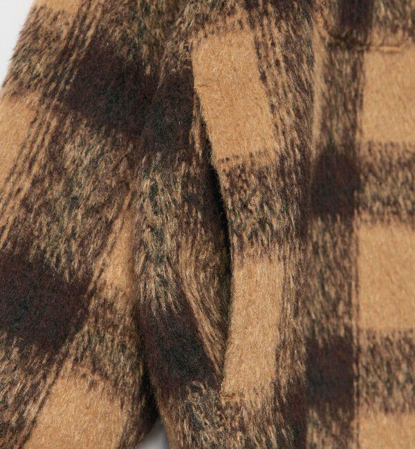 MONKEY TIME「オンブレチェック フリースメルトン CPOジャケット」|その他|