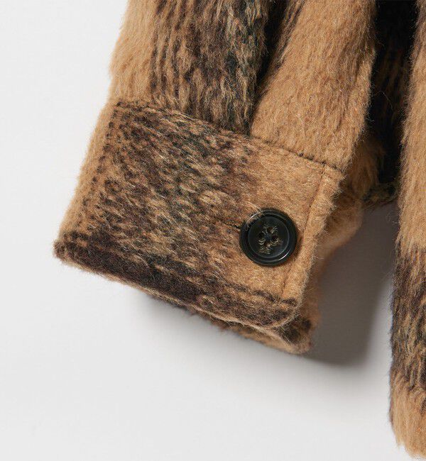 MONKEY TIME「オンブレチェック フリースメルトン CPOジャケット」|その他|