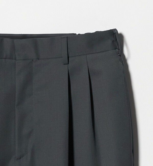 BEAUTY&YOUTH UNITED ARROWS「ツイル ギャバ バギー スラックス NO.9」|チノ|