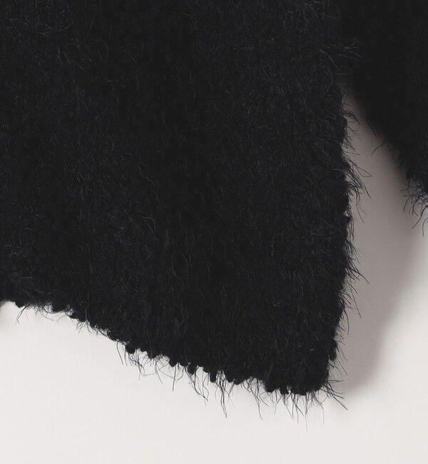 quaranciel「quaranciel:〈手洗い可能〉ネップツイード Vネック ニット カーディガン」|カーディガン|