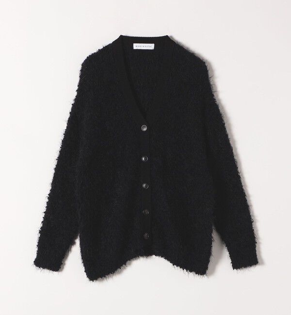 quaranciel「quaranciel:〈手洗い可能〉ネップツイード Vネック ニット カーディガン」|カーディガン|