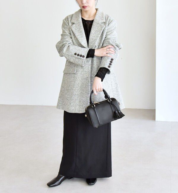 quaranciel「quaranciel: スライバー オーバー テーラード ジャケット コート」|その他|