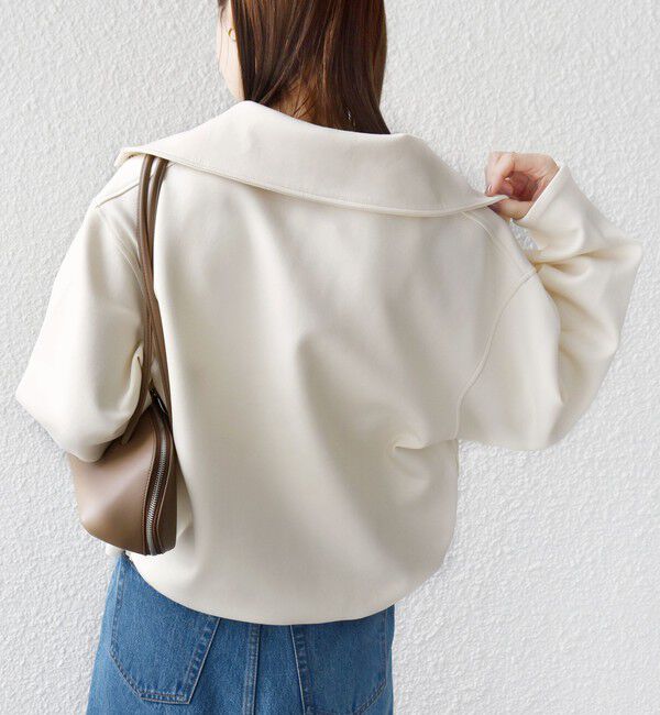 SHIPS for women「《予約》【WEB限定】〈手洗い可能〉裾 ドロスト ダンボール スナップ ボタン カーディガン」|カーディガン|