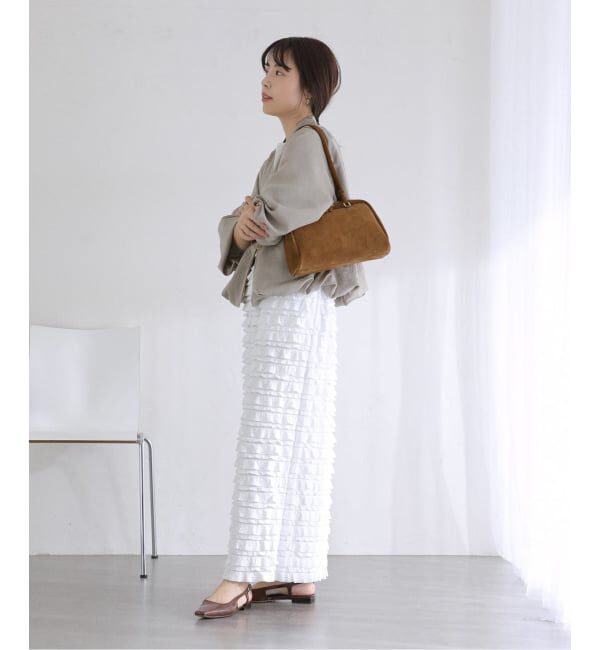  「《WEB限定追加予約》CHRISTIAN VILLA スエードショルダートートバッグ」|トートバッグ|