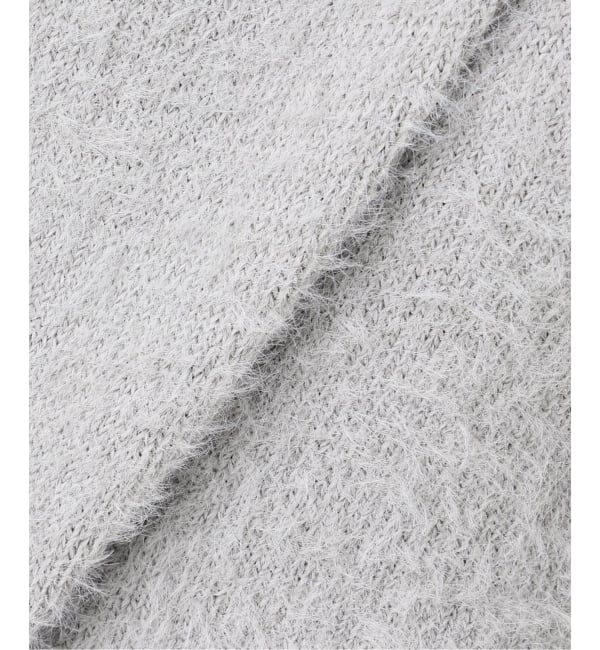  「《WEB限定予約》【洗える】ファーバックパール長袖プルオーバー」|ニット・セーター|