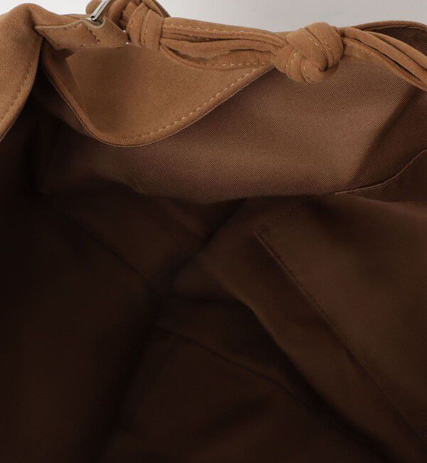 LE VERNIS/ル・ベルニ】ノットハンドルスエードバッグ（fredy emue