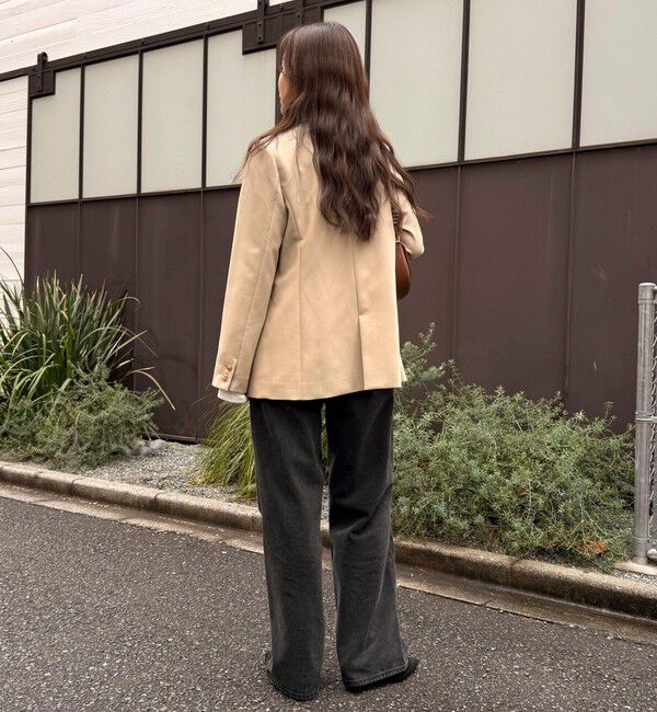 fredy emue「【3サイズ展開/オンオフ使える】ダブルブレストジャケット」|テーラードジャケット|