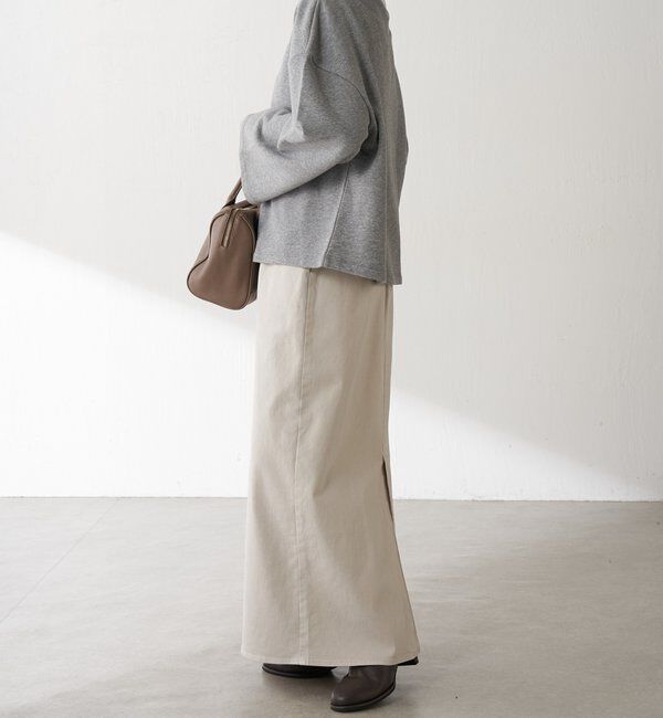  「Iラインデニムスカート」|スカート|