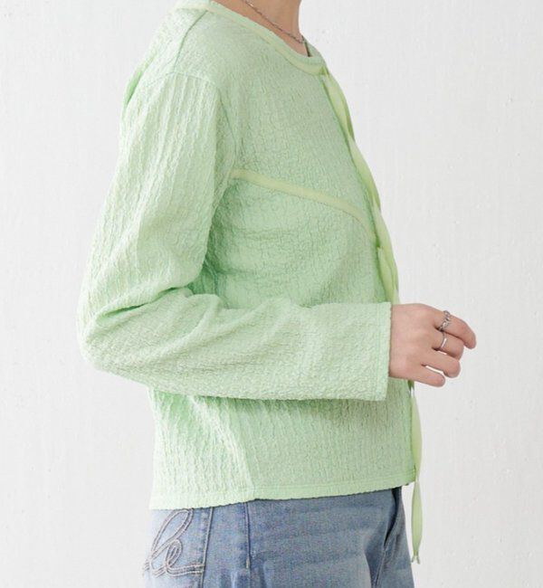  「シュリンクカーディガン」|Tシャツ・カットソー|