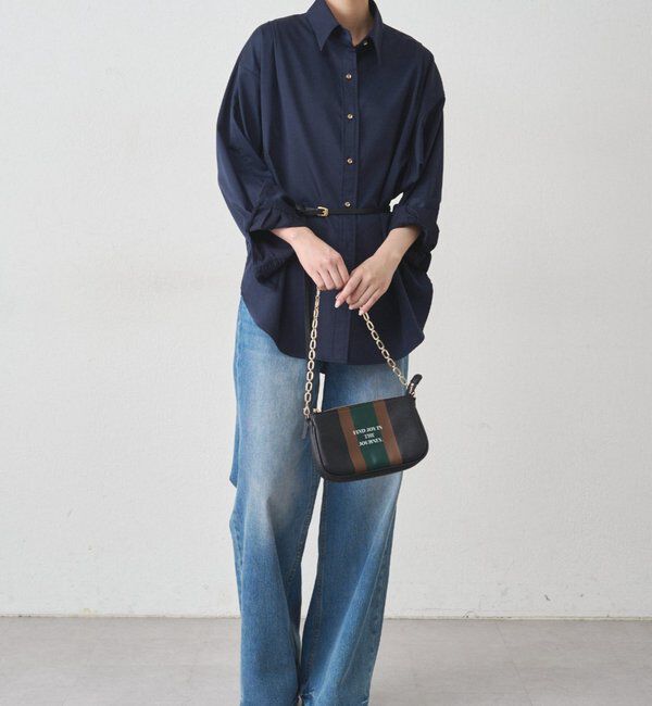  「サテンBIGシャツ」|シャツ・ブラウス|