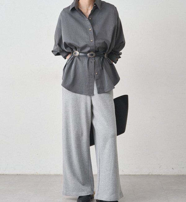  「サテンBIGシャツ」|シャツ・ブラウス|