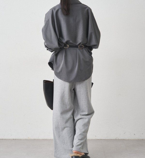  「サテンBIGシャツ」|シャツ・ブラウス|