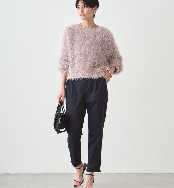  「裾ねじりパンツ」|チノ|