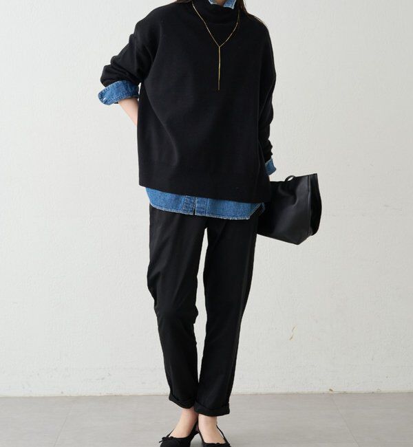  「裾ねじりパンツ」|チノ|