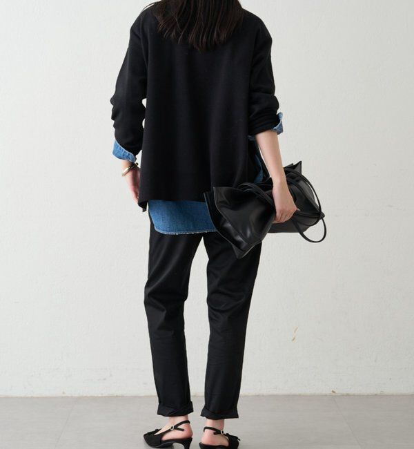  「裾ねじりパンツ」|チノ|