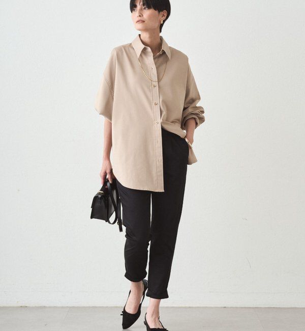  「裾ねじりパンツ」|チノ|