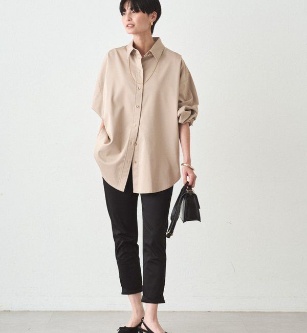  「裾ねじりパンツ」|チノ|