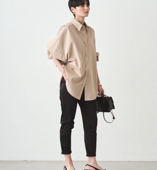  「裾ねじりパンツ」|チノ|