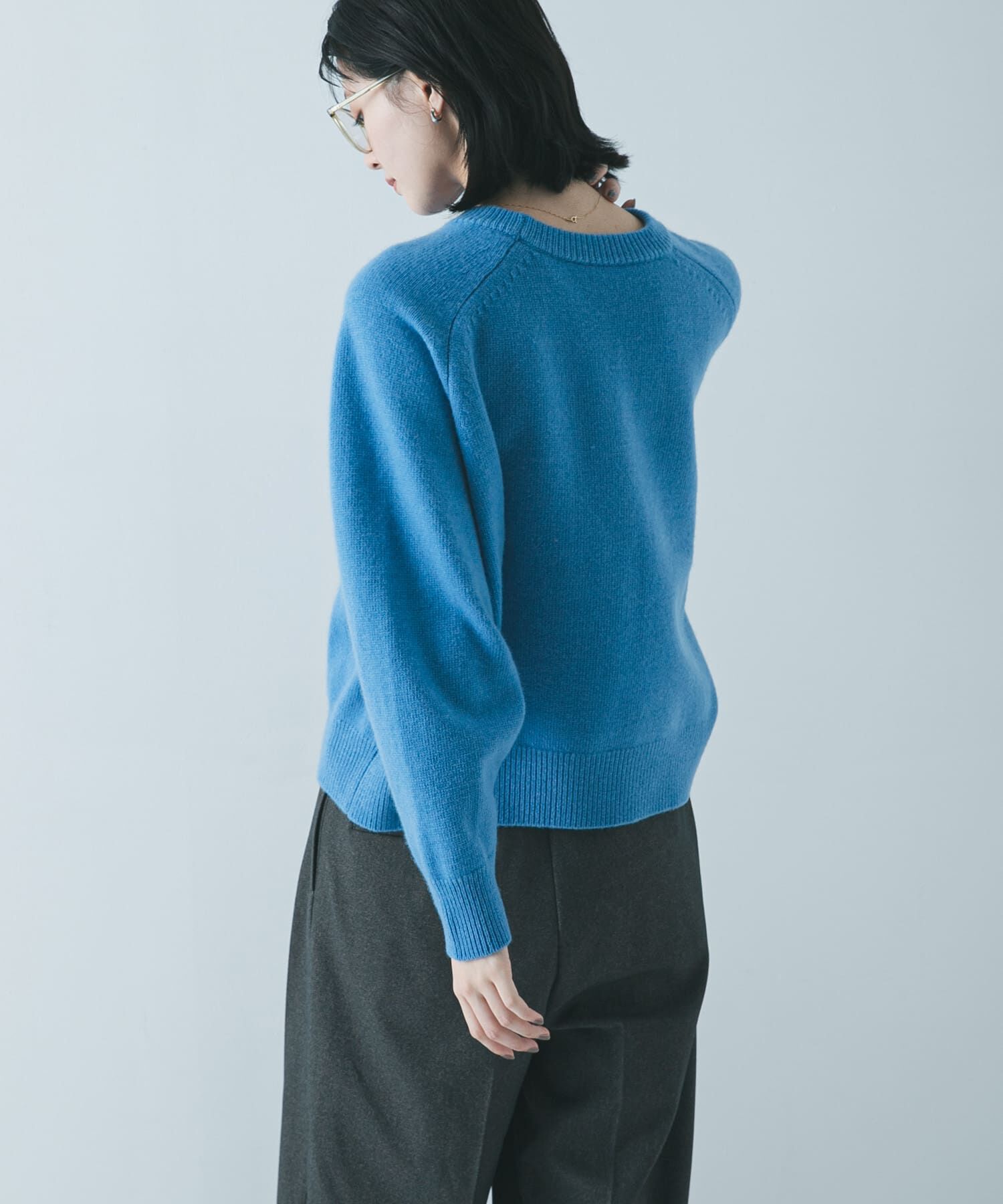 URBAN RESEARCH「ウォッシャブルウールカシミヤニット」|ニット・セーター|