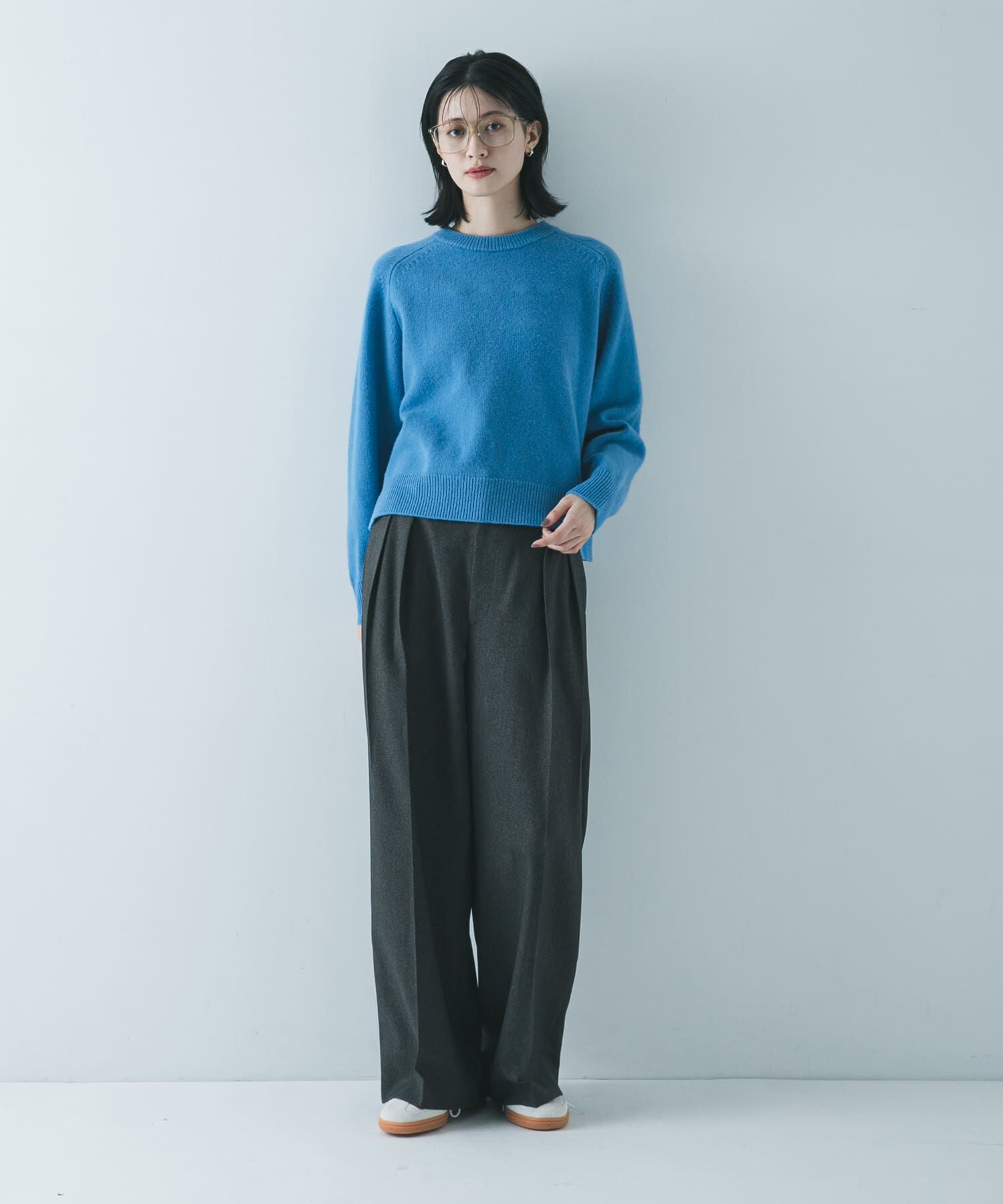 URBAN RESEARCH「ウォッシャブルウールカシミヤニット」|ニット・セーター|