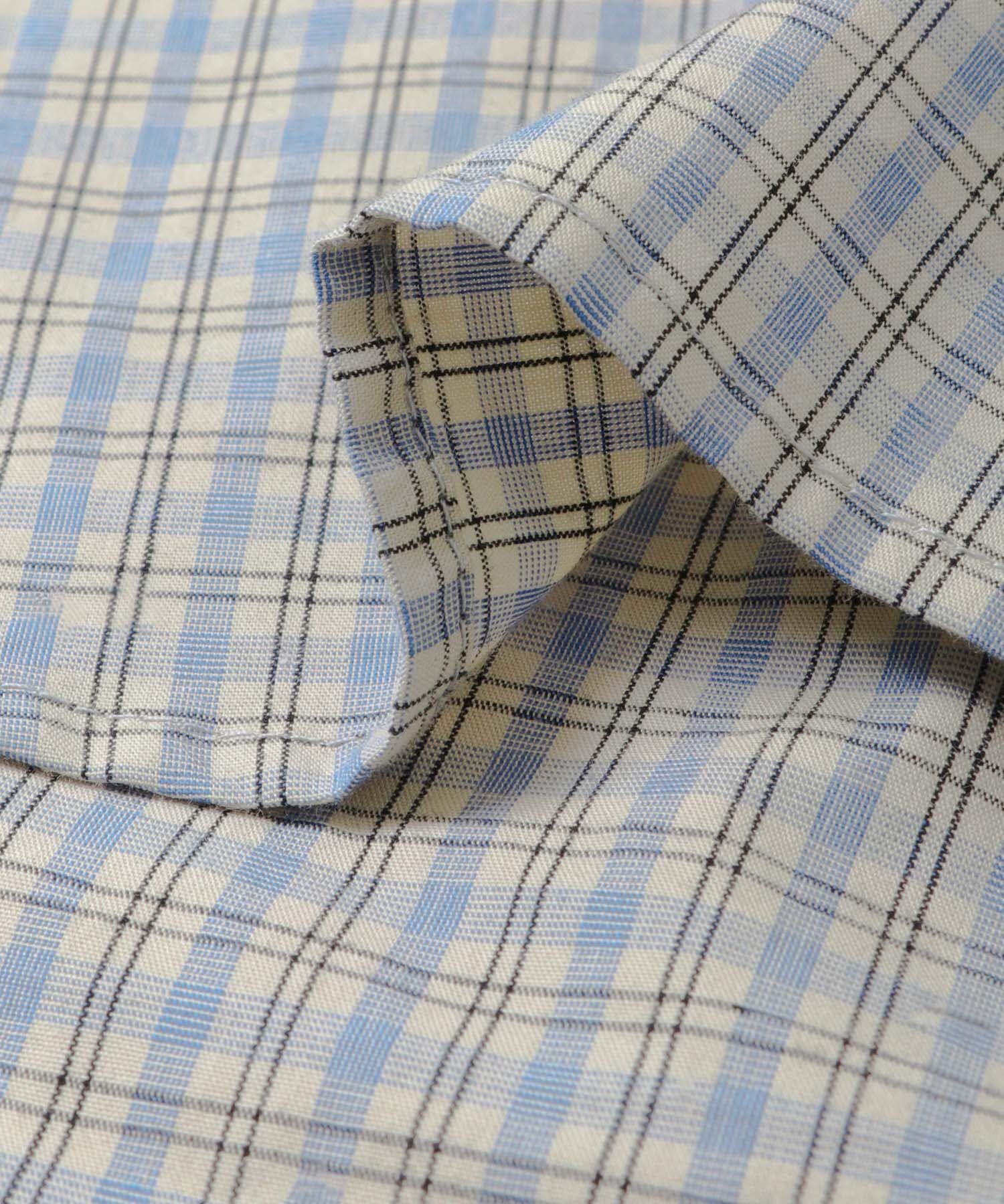 URBAN RESEARCH DOORS「刺繍チェックシャツ」|シャツ・ブラウス|